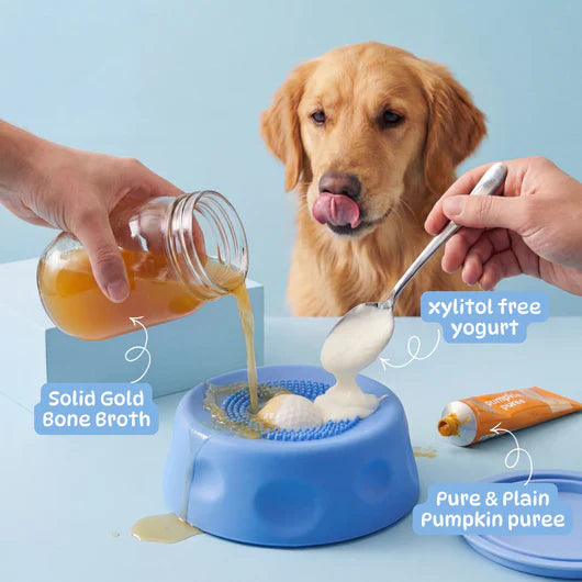 Lick & Roll Slow Feeder Bowl 2.0 (New Design!)